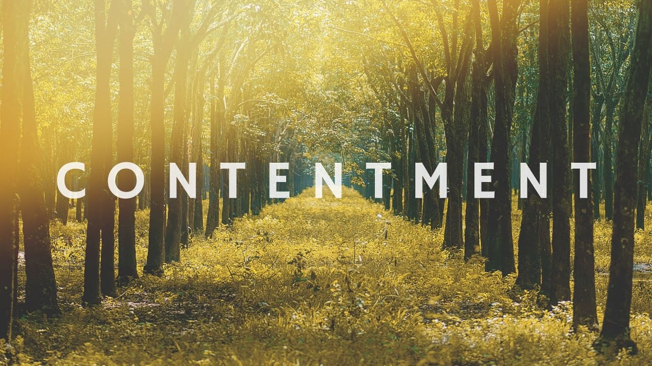 Contentment versus Complacency